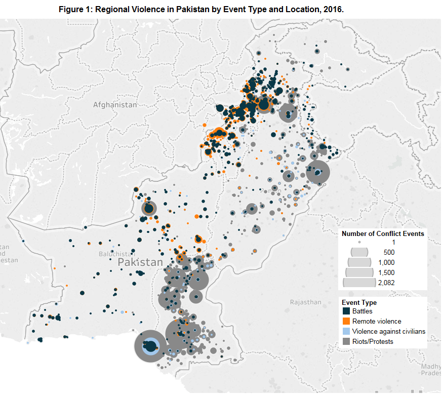 Regional Violence In Pakistan