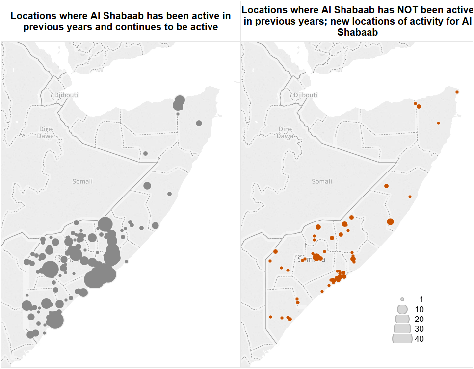 Figure 3: To Where is Al Shabaab Expanding in Somalia?