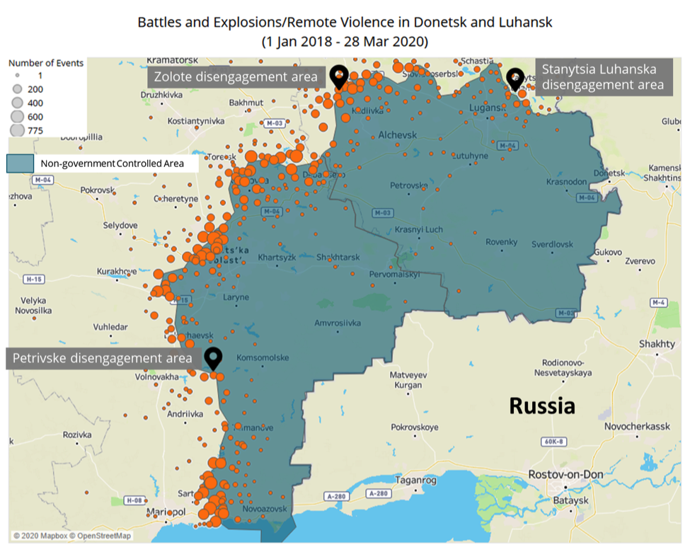 Donbas: Where the Guns Do Not Stay Silent