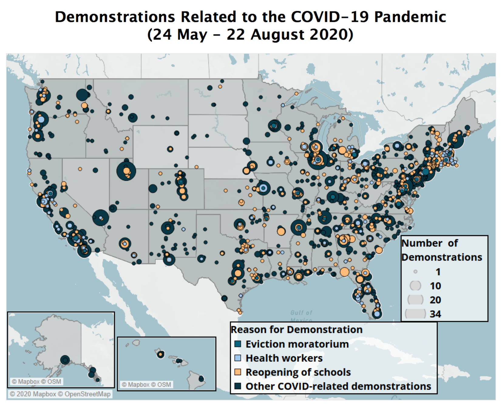 Demonstrations and Political Violence in America: New Data for