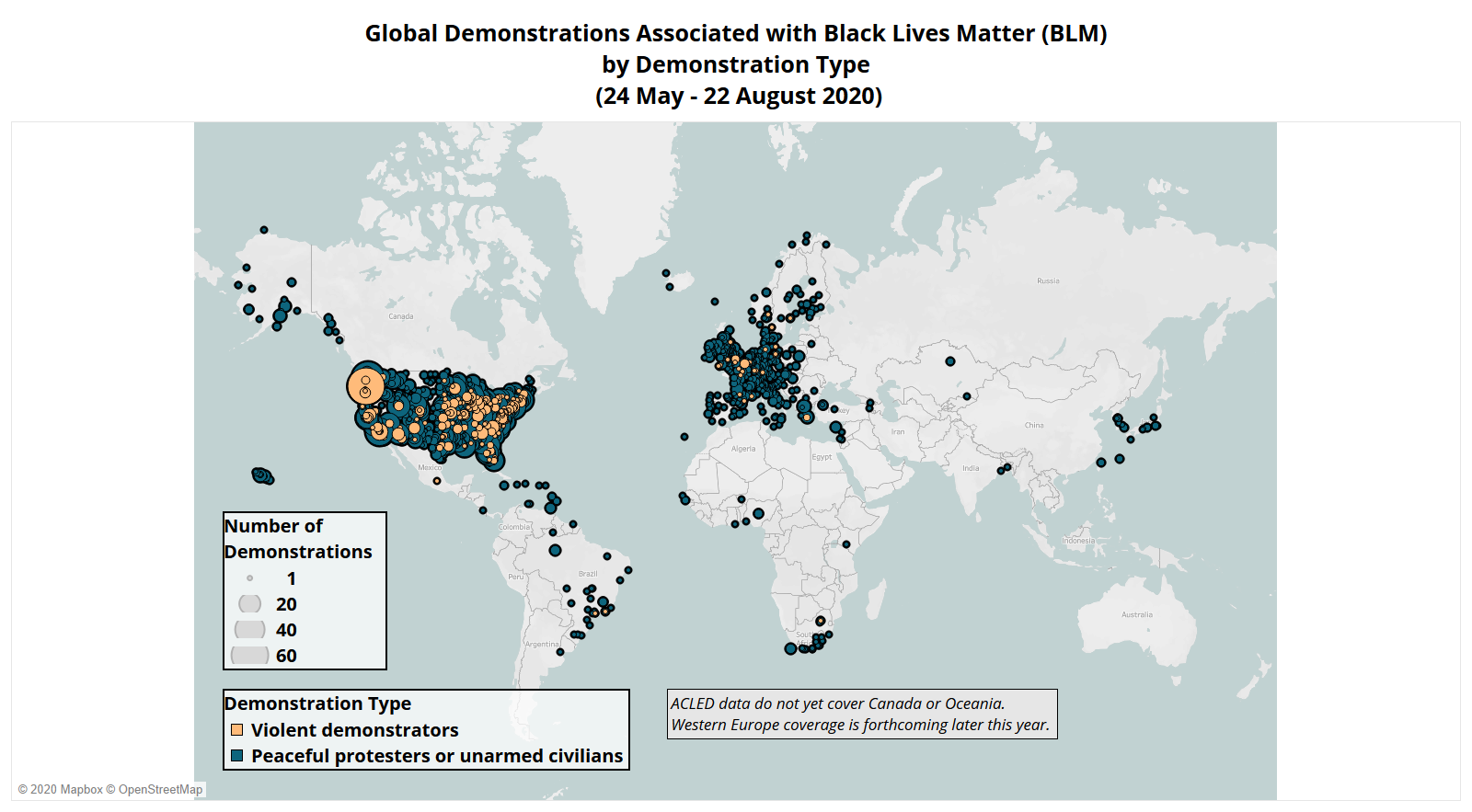 Mapping Black Lives Matter Protests Around The World