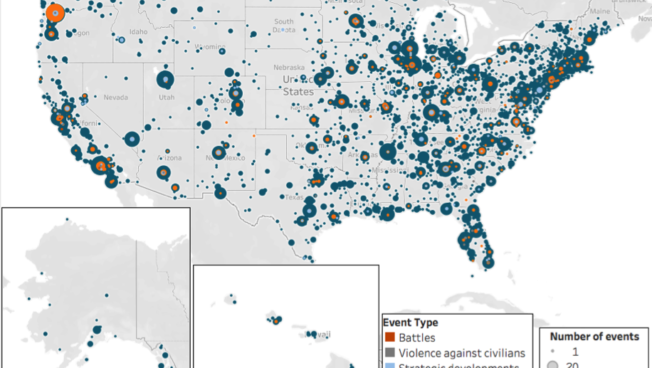 Demonstrations and Political Violence in America: New Data for Summer 2020