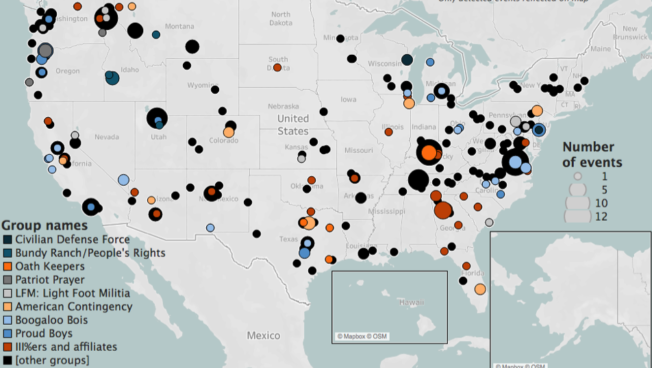 In this joint report, ACLED and MilitiaWatch map militia activity across the United States and assess the risk of violence before, during, and after the 2020 election.