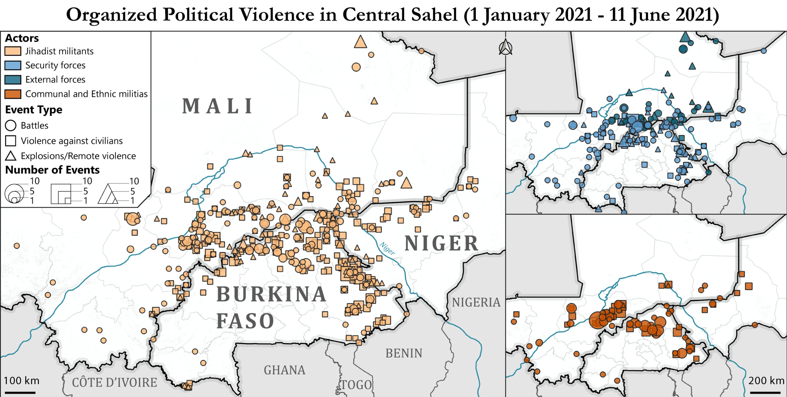 Sahel 2021 Communal Wars Broken Ceasefires And Shifting Frontlines Acled