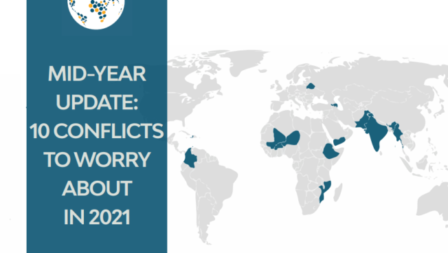 In ACLED's special report on 10 conflicts to worry about at the start of 2021, we identified a range of flashpoints and emerging crises where violent political disorder was likely to evolve or worsen over the course of the year