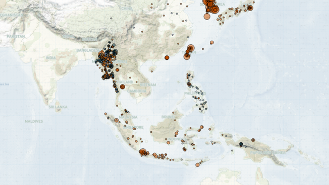 Regional Overview: East and Southeast Asia 13-19 November