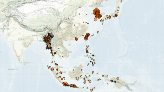 Regional Overview: East and Southeast Asia 4-10 December 2021