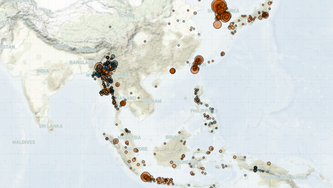 Regional Overview: East and Southeast Asia 20-26 November 2021