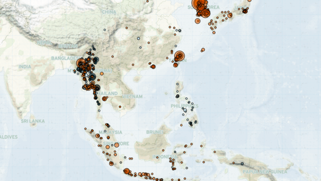 Regional Overview: East and Southeast Asia 8-14 January 2022
