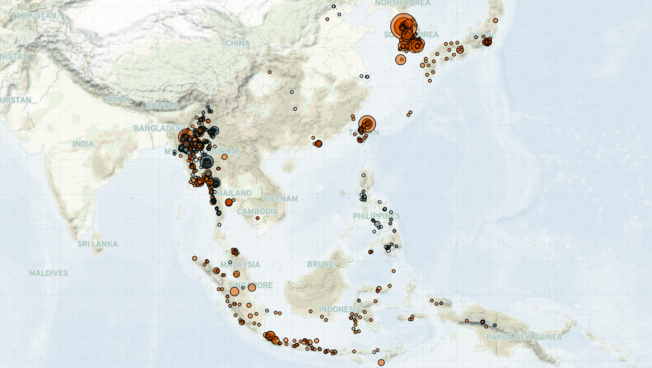 Regional Overview: East and Southeast Asia 15-21 January 2022