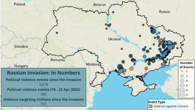 Ukraine Crisis: 16-22 April 2022