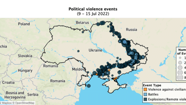 Ukraine Crisis: 9-15 July 2022