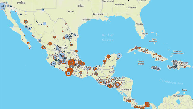 Regional Overview: Mexico, Central America, and the Caribbean 29 October-4 November 2022