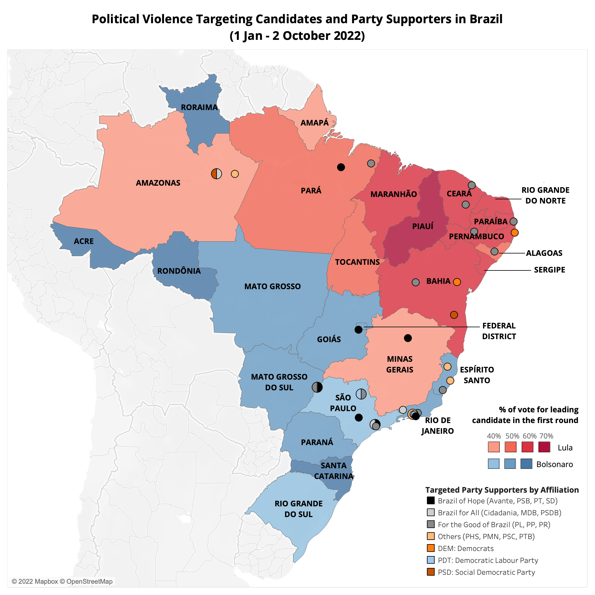 Brazil (BRA): Administrative Boundaries (as of 06 October 2020)