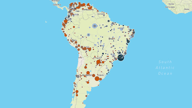Regional Overview: South America 22-28 October 2022