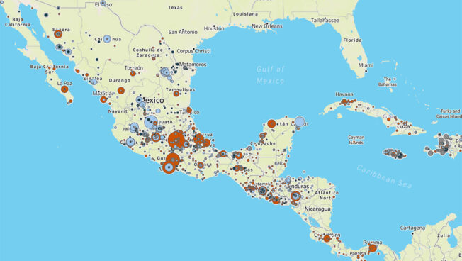 Regional Overview: Mexico, Central America, and the Caribbean 12-18 November 2022