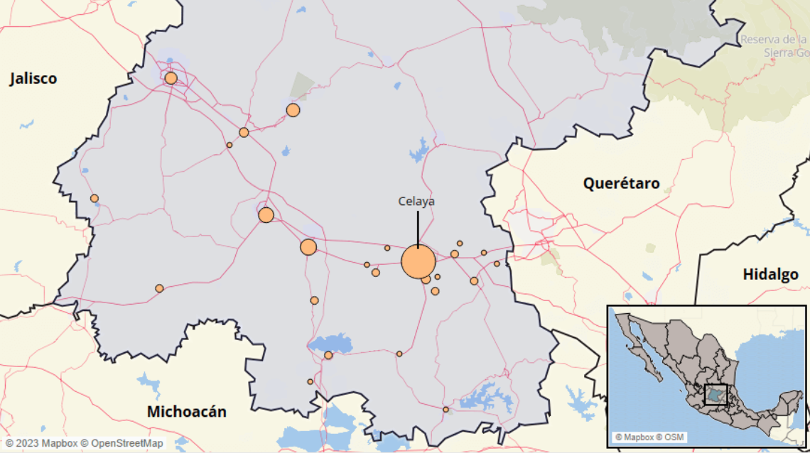 With a presence in at least 27 states, the CJNG is one of Mexico’s most powerful criminal groups. This actor profile unpacks the data on key trends in CJNG activity since 2018.