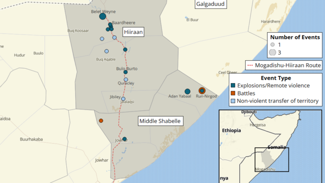 Analysis of the latest political violence and protest trends in Somalia.