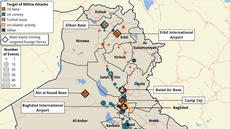 The post-2003 security landscape in Iraq has seen the proliferation of dozens of Shiite militia groups supported by Iran. This report explores the evolution of Iran-backed militia activity around the country from 2019 to 2023.