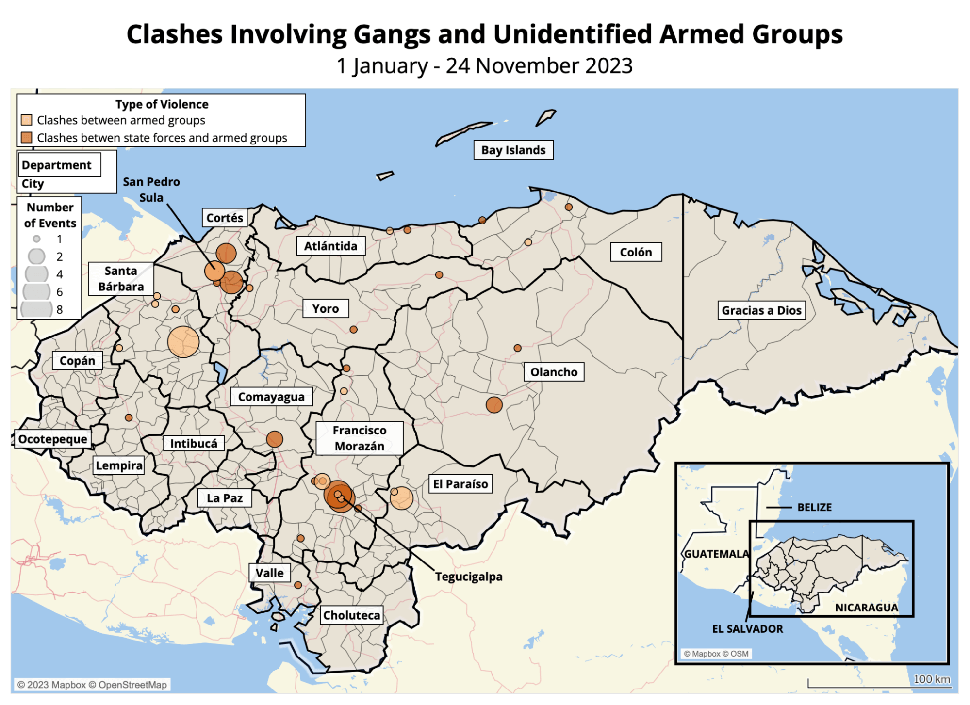 La reforma de la policía nacional de Honduras