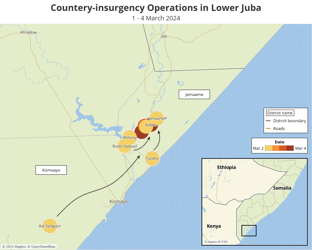 countery-insurgency Operations in lower Juba