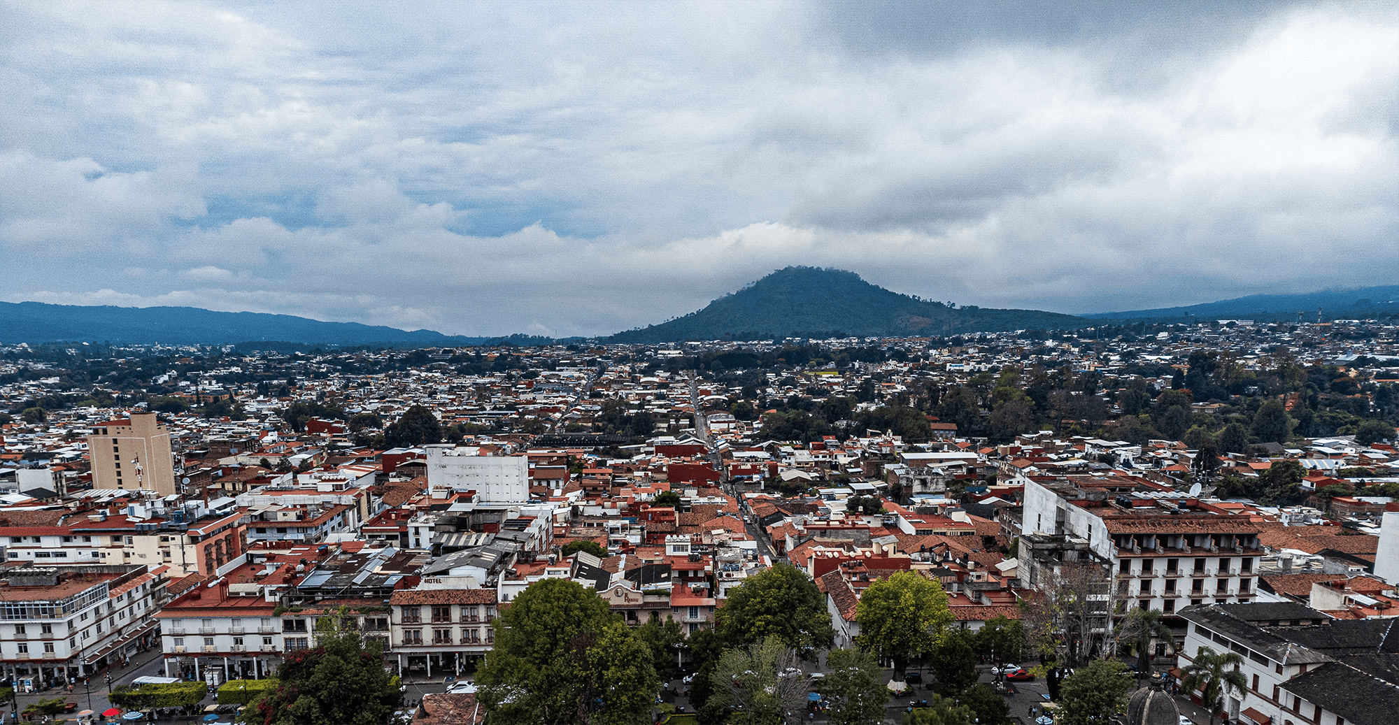 Photo: Mexico Special Election Series #1 Vista panoramica de Uruapan, Michoacan, Mexico. By esdelval Adobe Stock