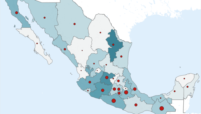 Background - Map of Mexico