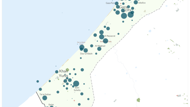 Middle East crisis: A year of war in numbers