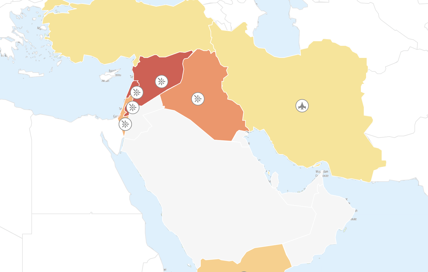 Map - Middle East RO Oct 2024