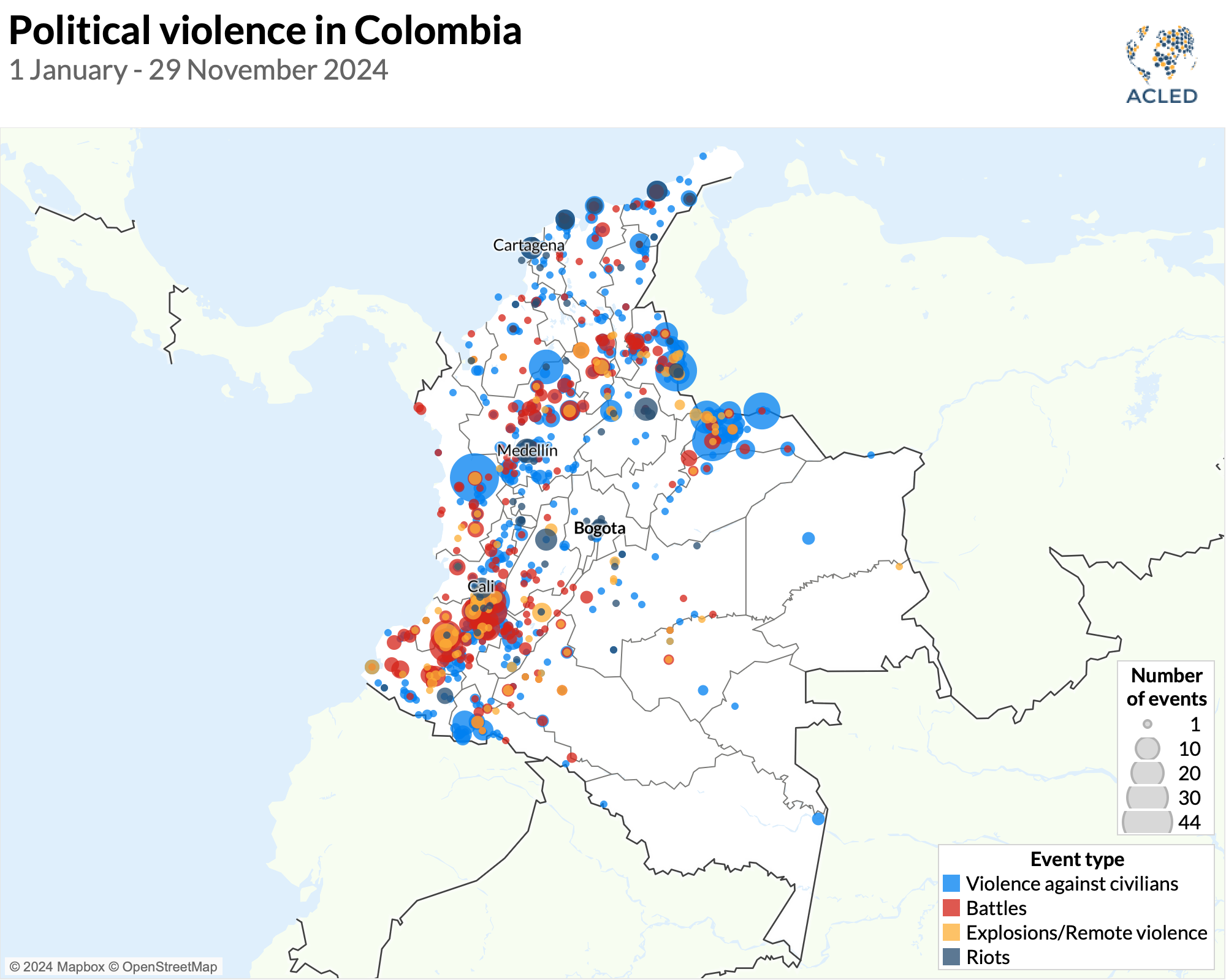 Map - Conflict Watchlist 2025