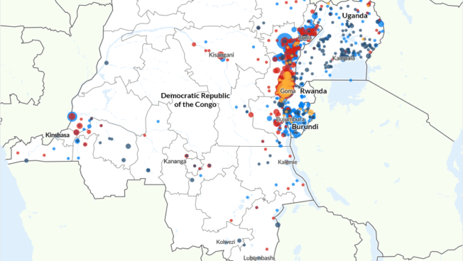 Map - Conflict Watchlist 2025