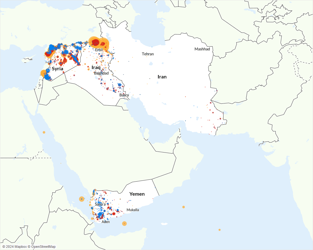 Map - Conflict Watchlist 2025