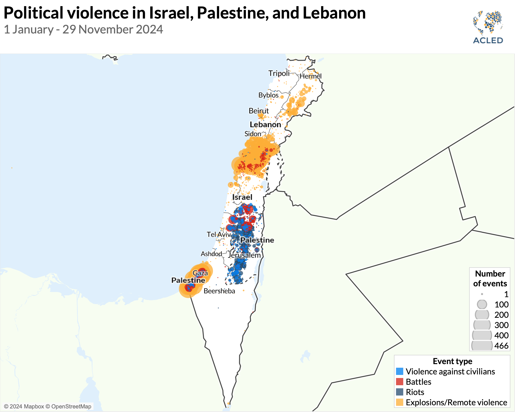 Map - Conflict Watchlist 2025