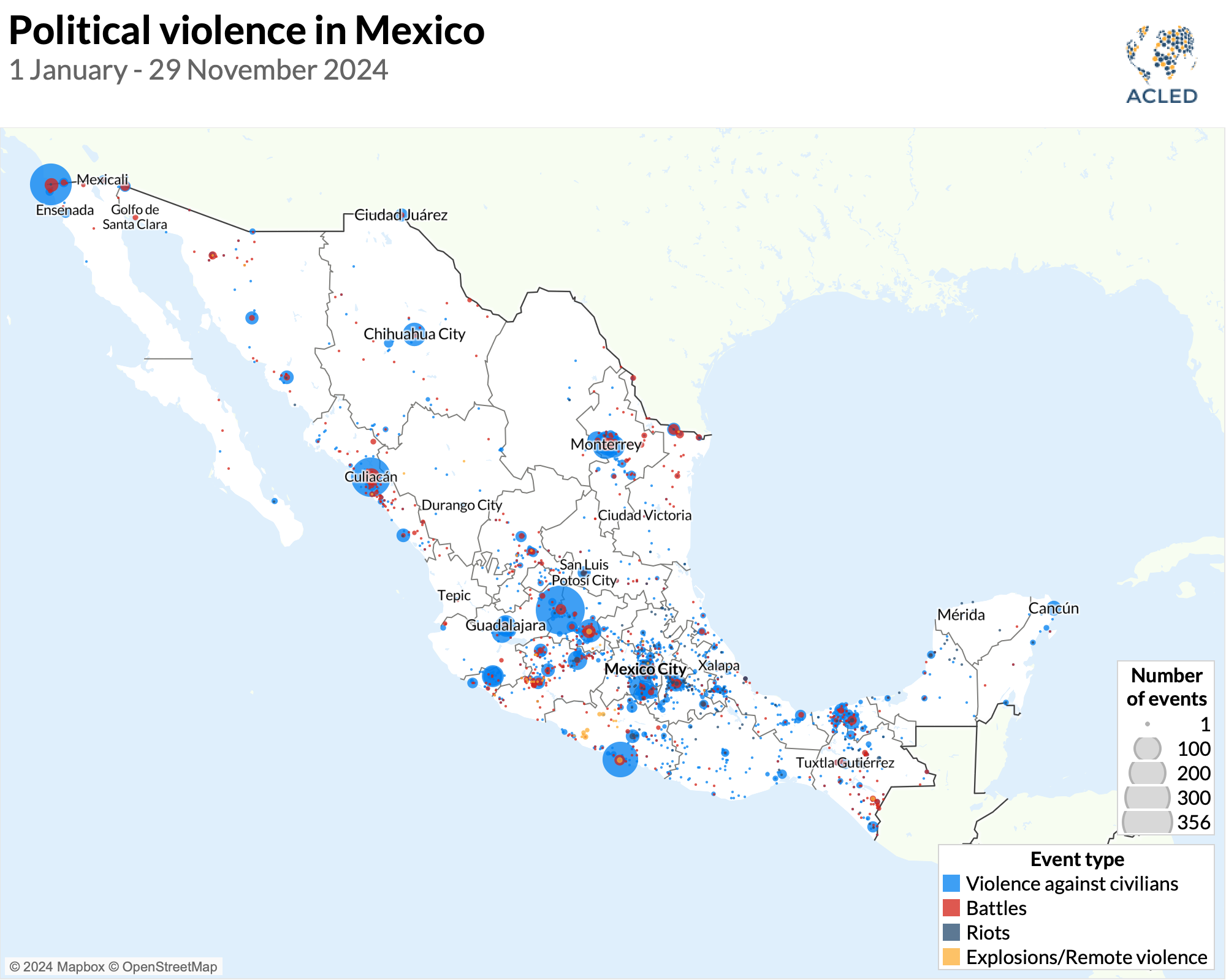 Map - Conflict Watchlist 2025