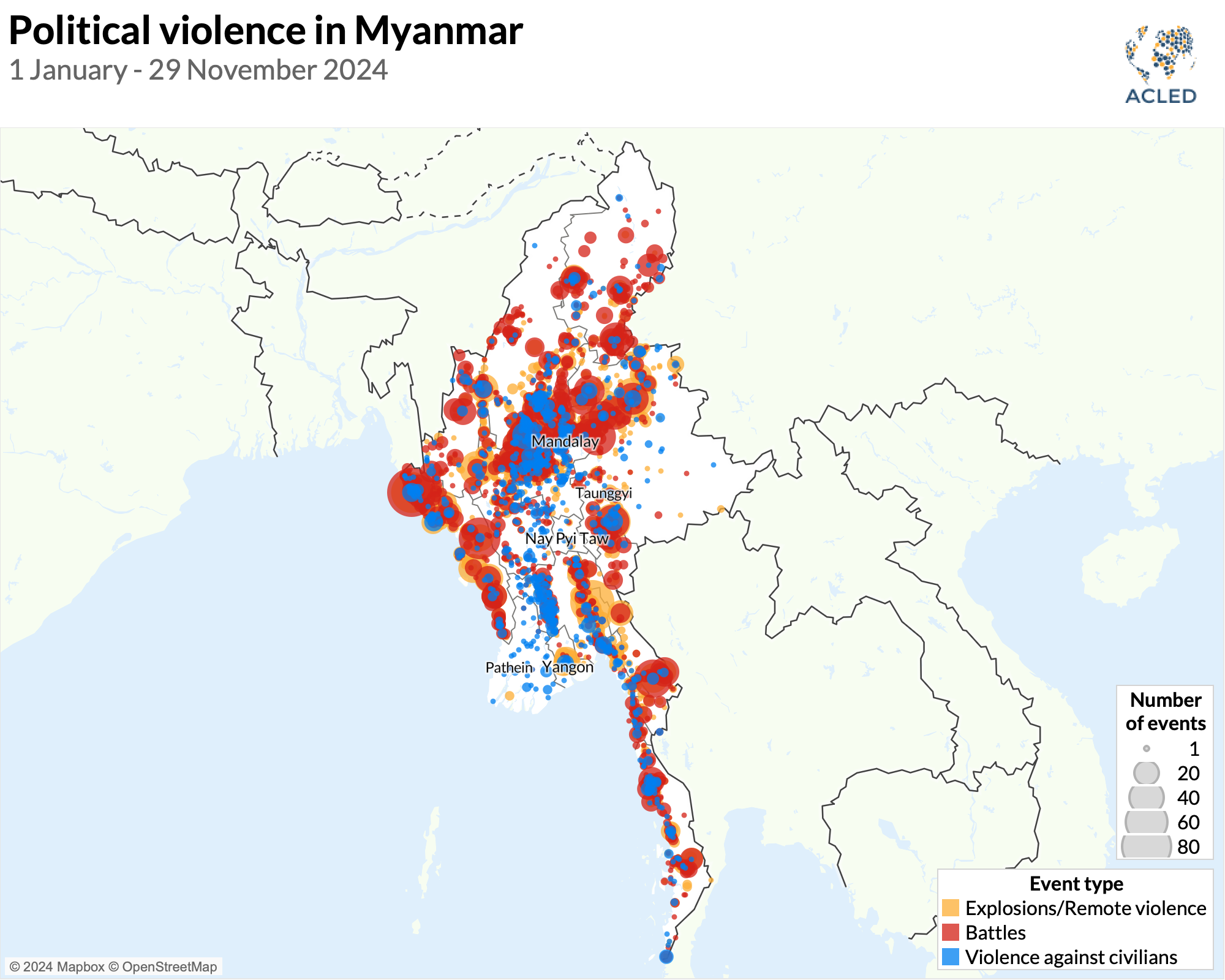 Map - Conflict Watchlist 2025