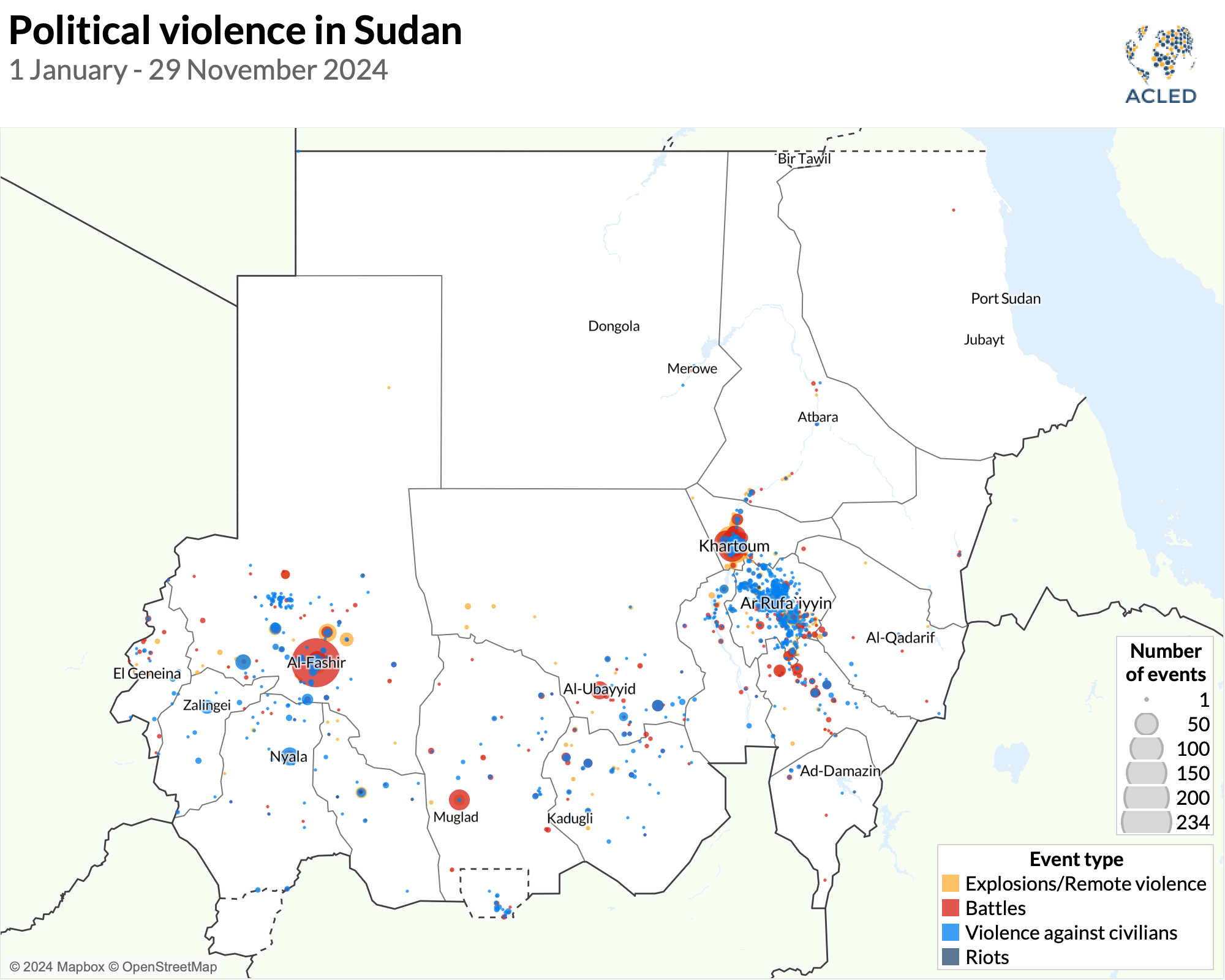 Map - Conflict Watchlist 2025