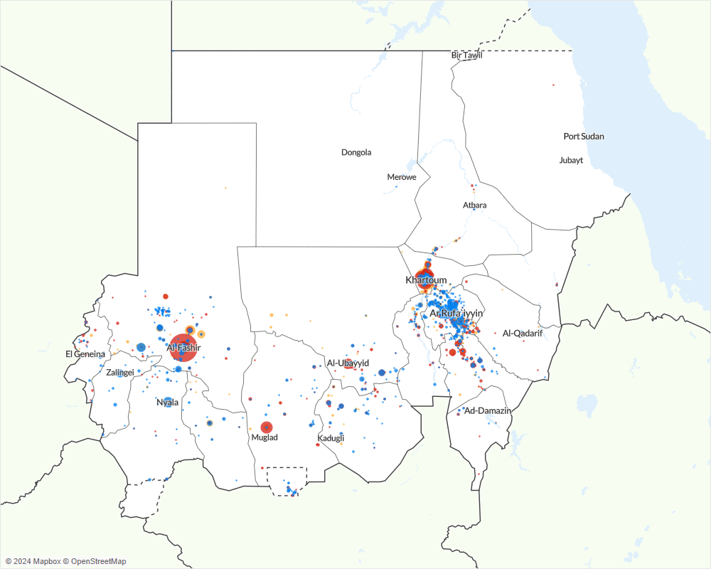 Map - Conflict Watchlist 2025