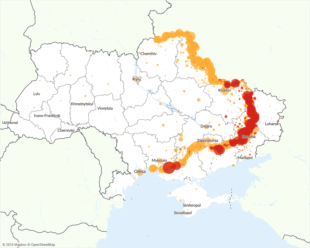 Map - Conflict Watchlist 2025