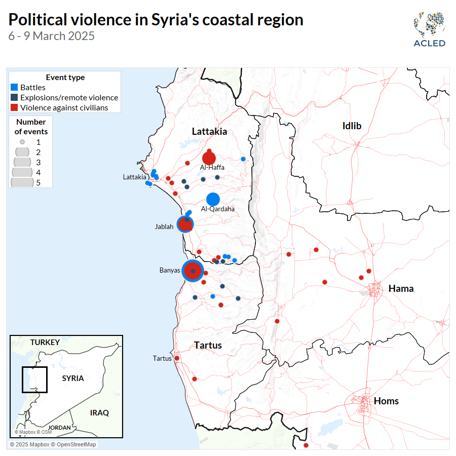 Map - Q & A: What happened in the coastal region of Syria last week?