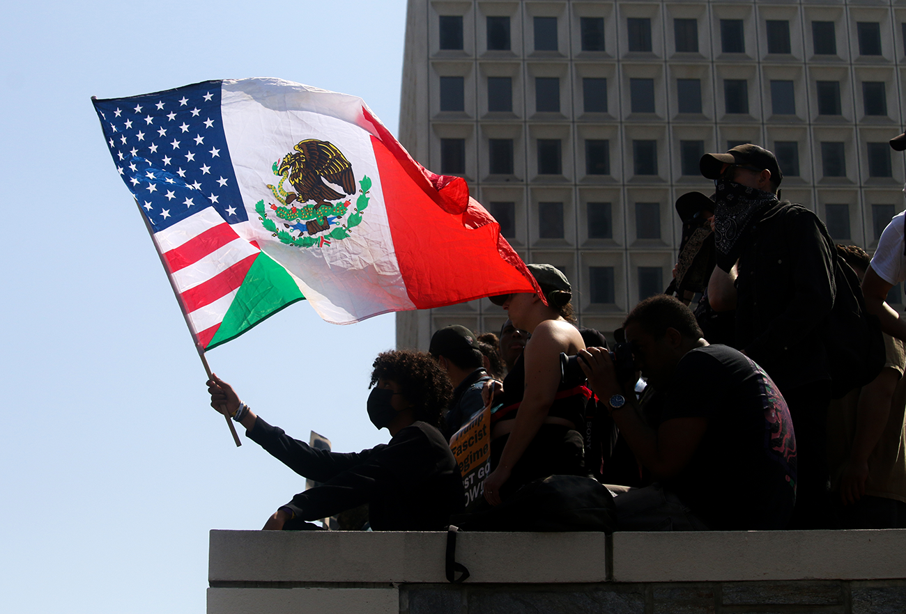 LA Demonstrations: The most explosive escalation of tensions between demonstrators and police since BLM - Walter Hammerwold/Flickr