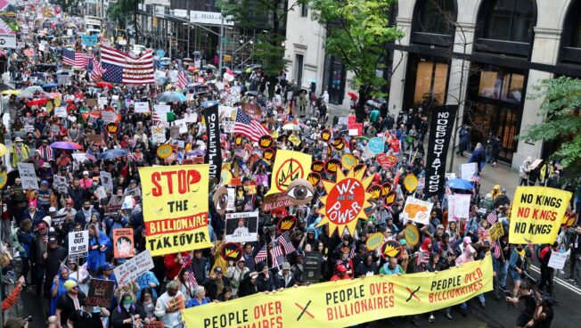 Photography - “No Kings” demonstrations in the United States