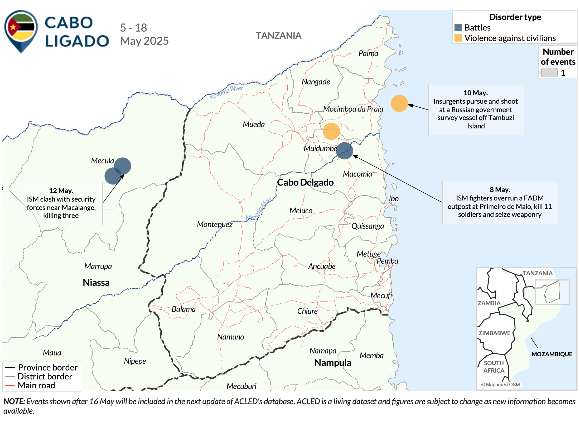 Map - Cabo Ligado - 5 to 18 May - EN