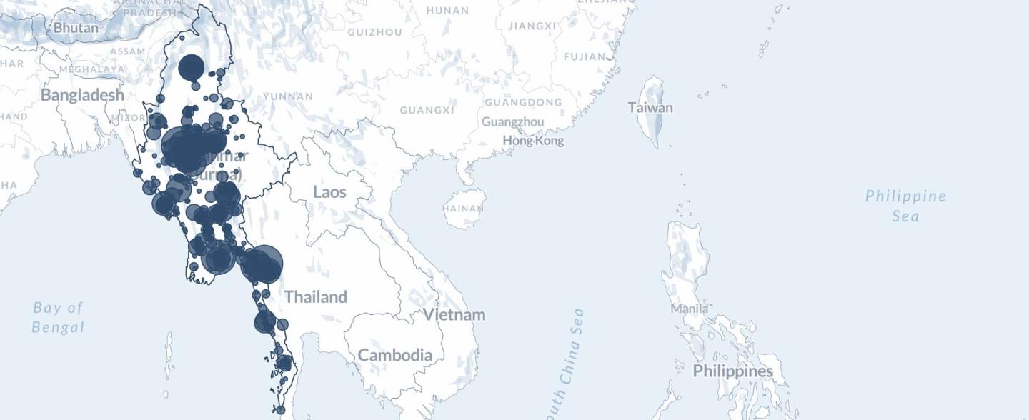 ACLED Explorer - Myanmar - banner