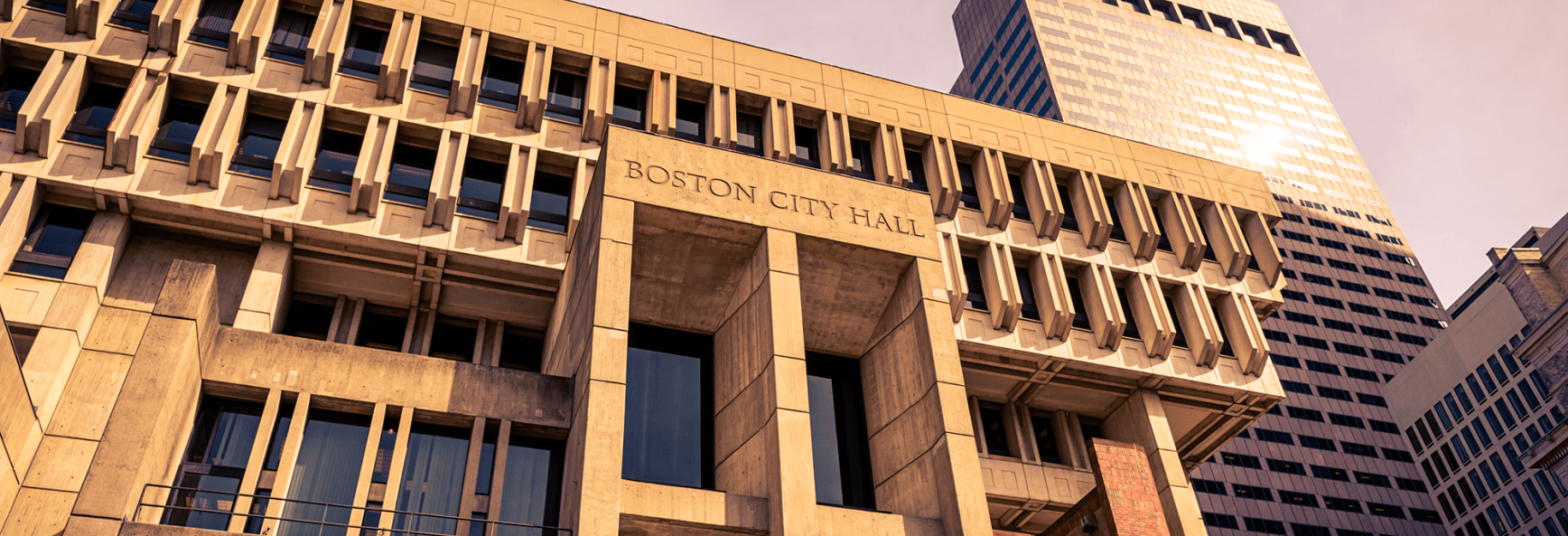 Boston City Hall. Photo via Adobe Stock.