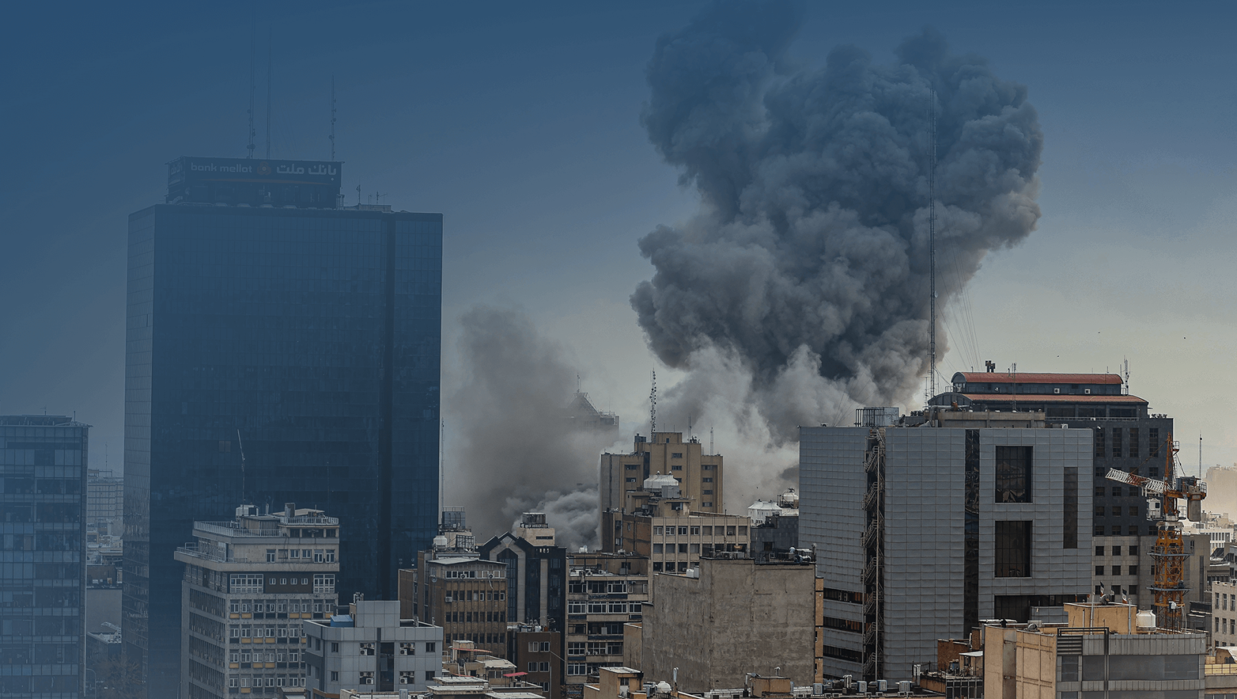 Iran Crisis Live Banner