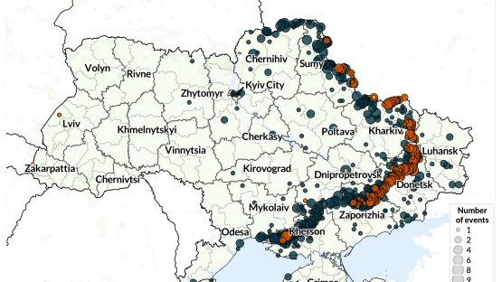 Political violence events in Ukraine 11-17 April 2026