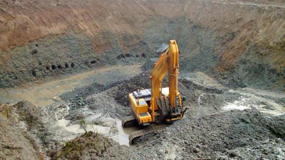 Photo: Illegal mining is one of the activities that fuels conflict in northern Antioquia.