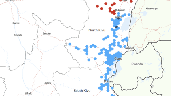 Map - As M23 rebels take hold of eastern Congo, the Islamic State is capitalizing on the chaos