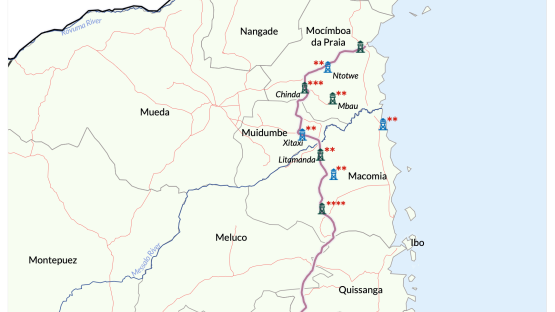 Map - Rwanda in Mozambique: Limits to civilian protection 