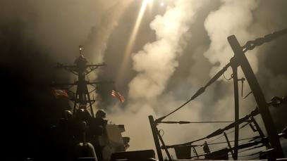 U.S. Central Command (CENTCOM) forces carry out precision airstrikes kicking off a series of operations against Iranian-backed Houthi targets across Yemen, according to CENTCOM, on 15 March 2025.